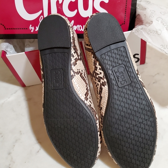 Sam Edelman NWT in Box snakeskin flats - Picture 3 of 5